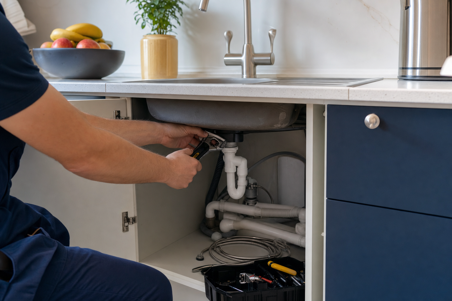 Kitchen Plumbing South Lambeth service image